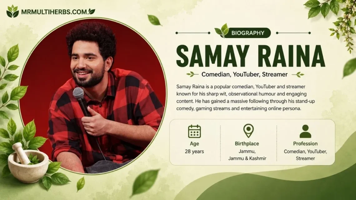 Samay Raina Age, Career, Fitness, Controversy & Net Worth 2026