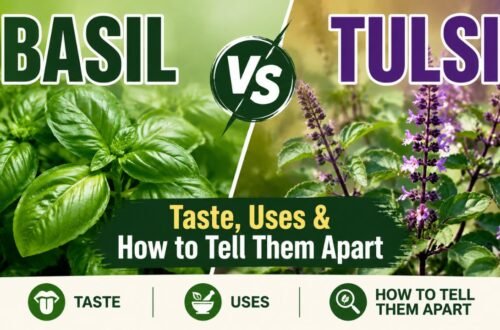 Basil vs Tulsi