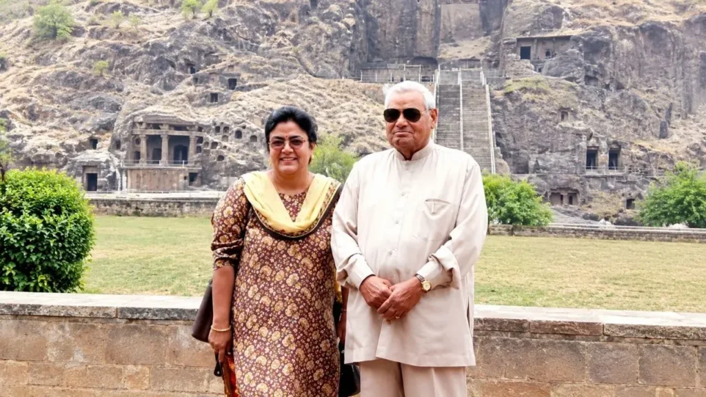 Namita Bhattacharya and Atal Bihari Vajpayee