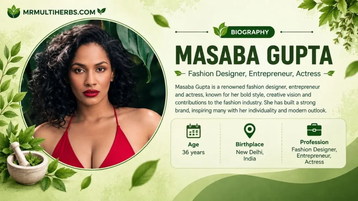 Masaba Gupta: Biography, Career, House of Masaba, Age, Family and More
